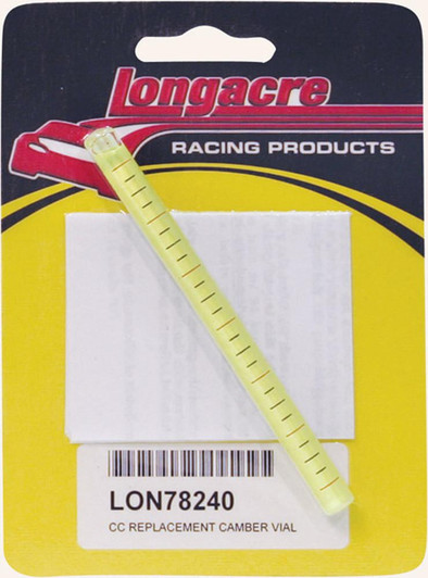 LONGACRE Replacement Camber Vial 