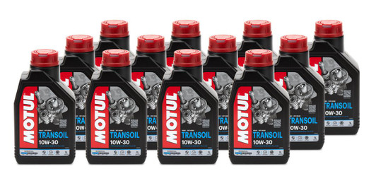 MOTUL USA Transoil 10w30 Case 12-1 Liter Wet Clutch 