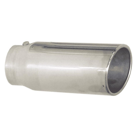 PYPES PERFORMANCE EXHAUST Exhaust Tip 4in x 5in 12in L Polished Bolt-on 
