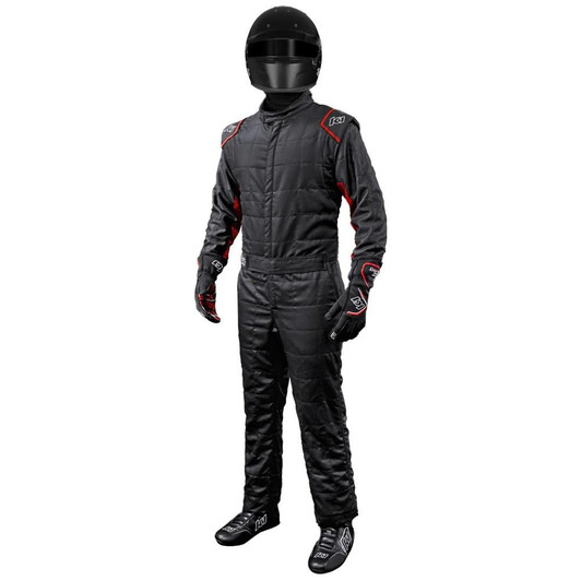 K1 RACEGEAR Suit Outlaw XX-Large Black / Red SFI 3.2A/5 
