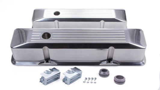 RACING POWER CO-PACKAGED SBC Alum Recessed Tall V/C Milled Polished 