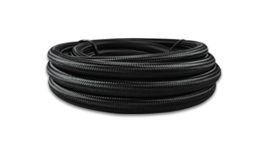 VIBRANT PERFORMANCE 5ft Roll -20 Black Nylon Braided Flex Hose 