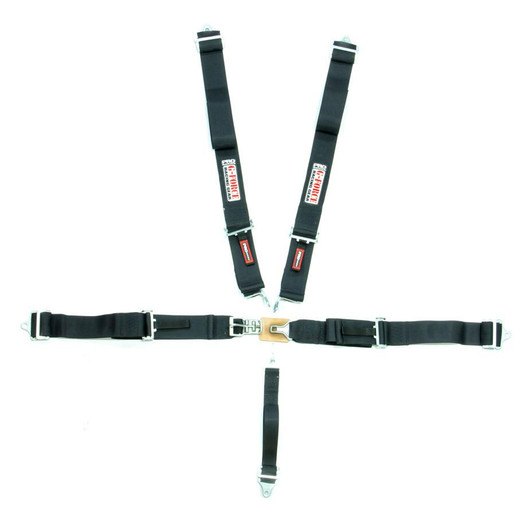G-FORCE Indivd. Shoulder Harness Pull-Up Blk Pro Series 