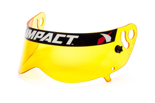 IMPACT RACING Shield Amber Anti-Fog Champ/Nitro 