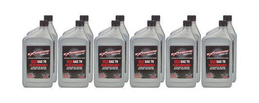 EXTREME RACING OIL SAE 70 Synthetic Blend 12 x 1 Quart 