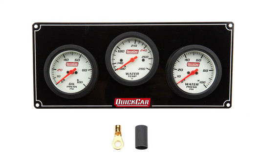 QUICKCAR RACING PRODUCTS 3 Gauge Extreme Panel OP/WT/WP 