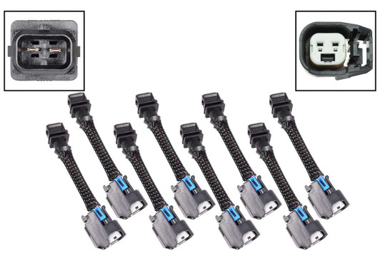 ICT BILLET Harness Adapter Jetronic EV1 to EV6 Injector 