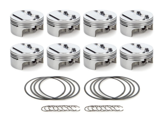 RACE TEC PISTONS SBC Dome Piston Set 4.155 Bore +3.8cc 