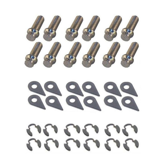 STAGE 8 FASTENERS Header Bolt Kit - 12pt. 5/16-18 x 1in (12) 