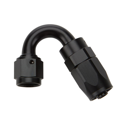 ALLSTAR PERFORMANCE Reusable Hose End Black 150 Deg Elbow -8 