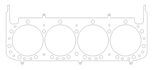 COMETIC GASKETS 4.270 MLS Head Gasket SBC w/4.5in Bore Centers 