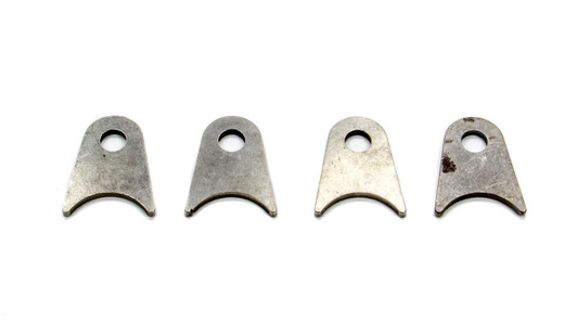 MEZIERE 4130 Moly Chassis Tab - Flat - 3/8 Hole (4pk) 