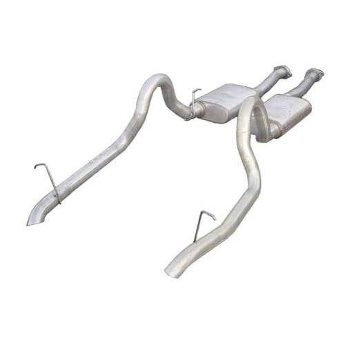PYPES PERFORMANCE EXHAUST 86-93 Mustang 5.0L 2.5in Exhaust System 