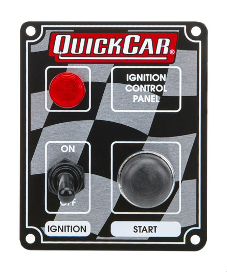 QUICKCAR RACING PRODUCTS Ignition Panel w/Light 