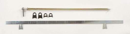 RACEQUIP Window Net Mount Kit Spring Loaded Flat Bar 