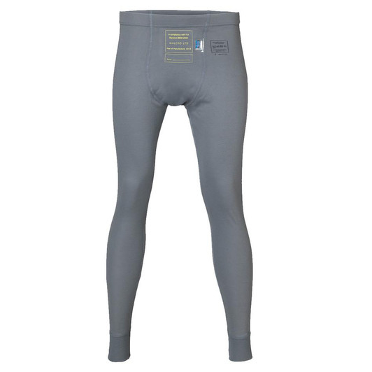 WALERO Base Layer Pant Small SFI3.3 & FIA Cool Grey 