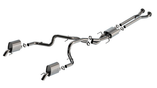 BORLA 23-  Grand Wagoneer 3.0L Cat Back Exhaust 