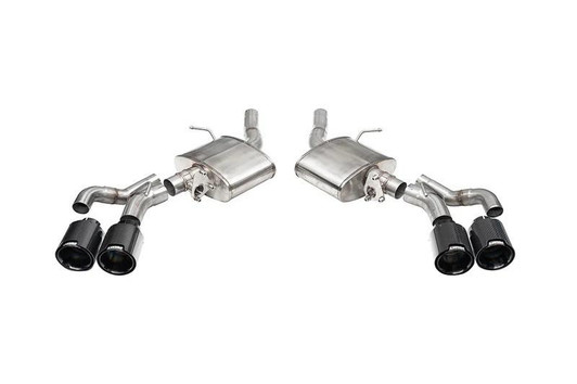 CORSA PERFORMANCE 24- CT5-V Blackwing Axle Back Exhaust Blk CF 