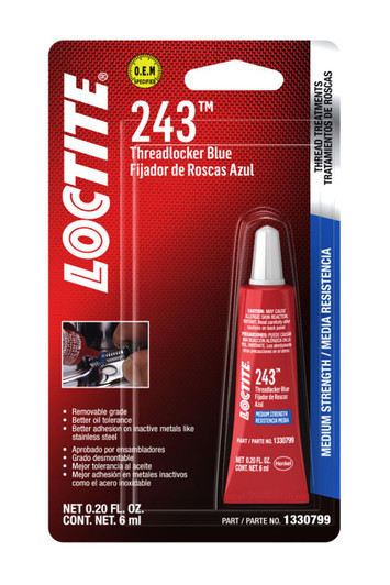 Loctite Threadlocker 243 Blue 6ml/.20oz 