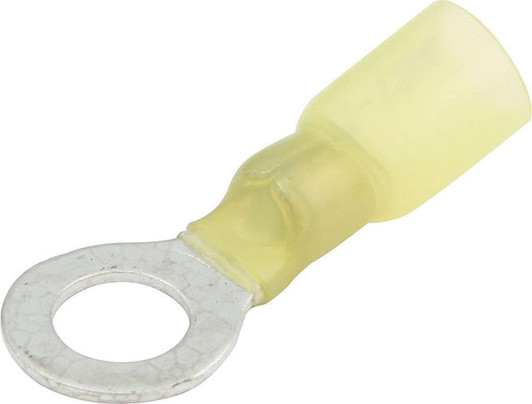 ALLSTAR PERFORMANCE Ring Terminal 5/16 Hole Heat Shrink 12-10 10pk 