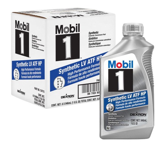 MOBIL 1 Mobil 1 Synthetic LV ATF HP Case 6 x 1 Quart 