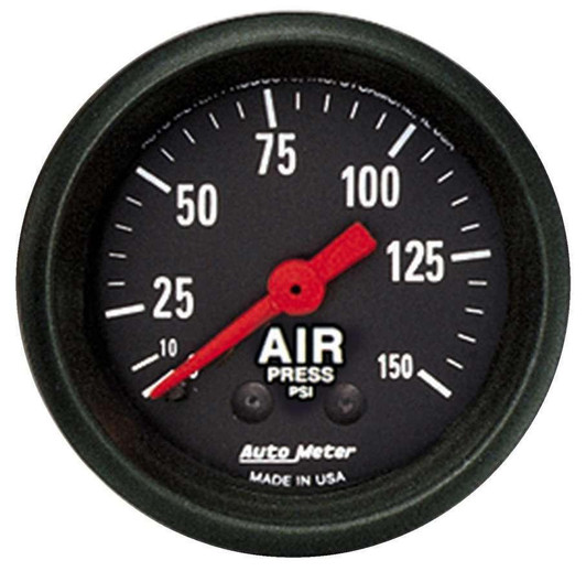 AUTOMETER 2-1/16in Z-Series Air Pressure Gauge 0-150psi 