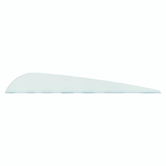  Bohning Bronco Vanes White 4 In. 100 Pk. 