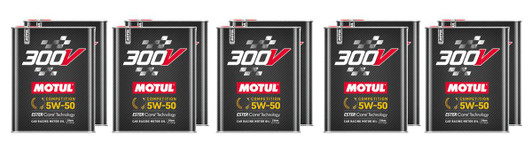 MOTUL USA 300V Competition Oil 5w50 Case 10 x 2 Liter 