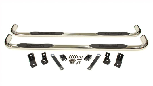 DEE ZEE 3in Round Step Bars 14- GM P/U Crew Cab 