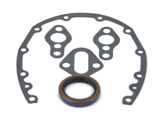 SCE GASKETS SBC Timing Cover Gaasket Set w/Seal 