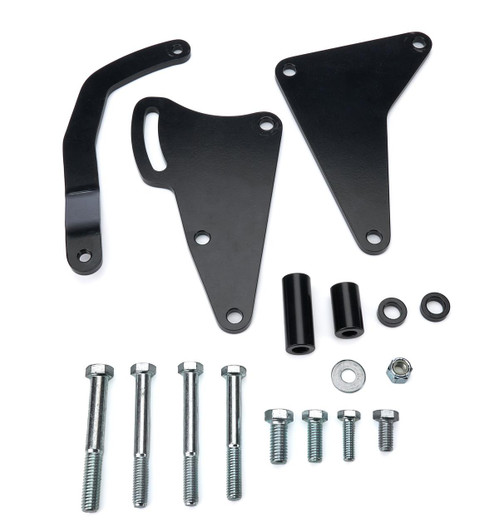 TUFF-STUFF Alternator Bracket BBC Short Water Pump Black 