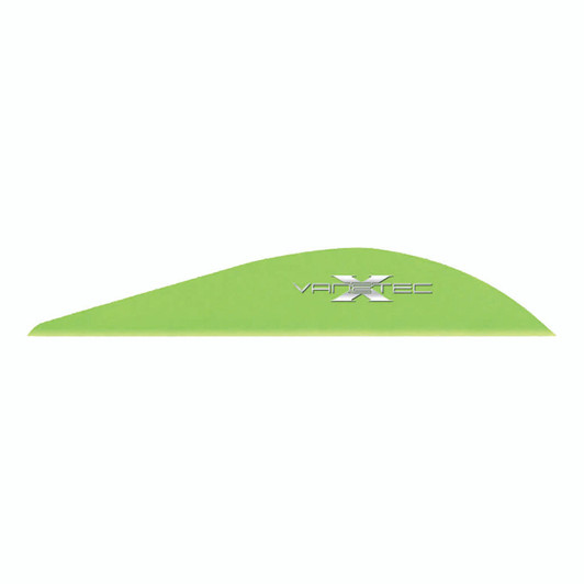 Vanetec Super Spine Vanes Flo Green 2.3 In 100 Pk