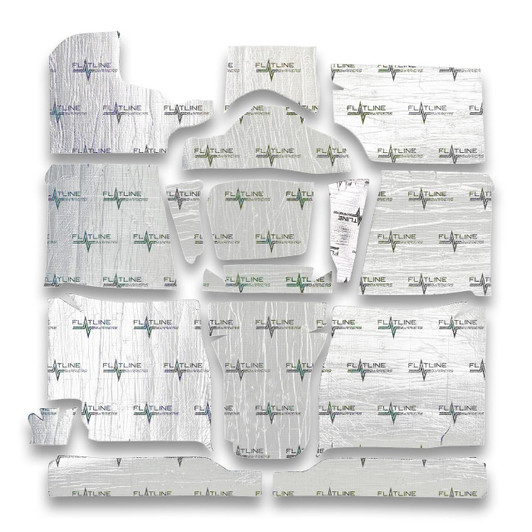 FLATLINE BARRIERS 60-62 GM Truck Low Tunne l Floor Insulation Kit 