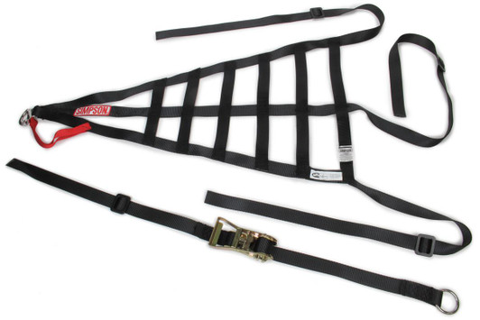 SIMPSON SAFETY Driver Net Corvette Left Poly 28in x 15-3/4 