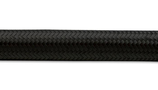 VIBRANT PERFORMANCE 10ft Roll -12 Black Nylo n Braid Flex Hose 