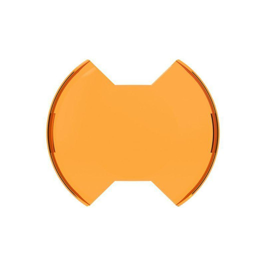 KC HILITES SlimLite 8in LED Light Cover Amber 