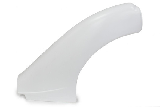 DOMINATOR RACE PRODUCTS Dominator Late Model Top Flare Left White 