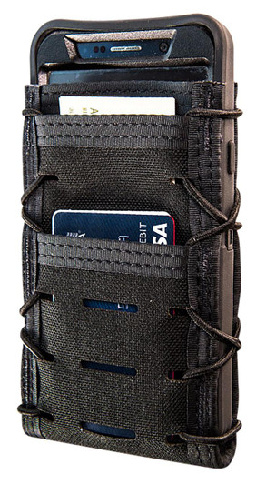  High Speed Gear 95PW10BK Tech Pouch ITACO Fits iPhone 8 Plus/Samsung Galaxy S8 Plus, Black 