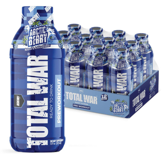 REDCON1 Redcon1 RC1TWRTDAB-12 Total War Ready to Drink Artic Berry 12 Pack 