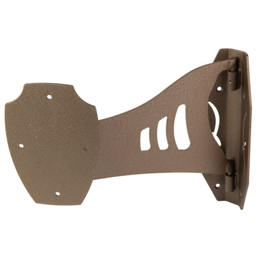 Skull Hooker Corner Shoulder Mnt Brn