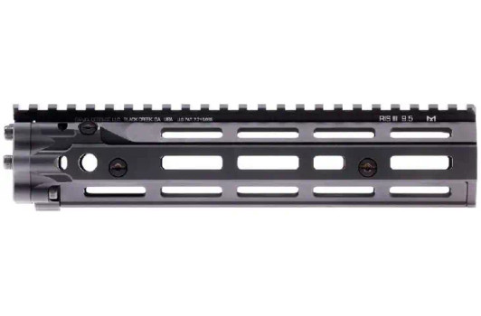 Dd Ris Iii Rail Assemblies 9.5" Blk