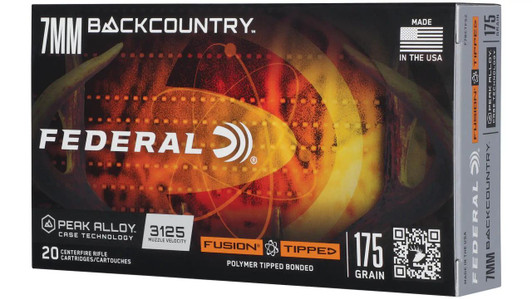 Federal Fed Fusion Tip 7mm Bc 175gr 20/200 