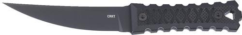 Columbia River Knife & Tool Crkt Hz4 Fixed 4.76" Plain Edge Blk 