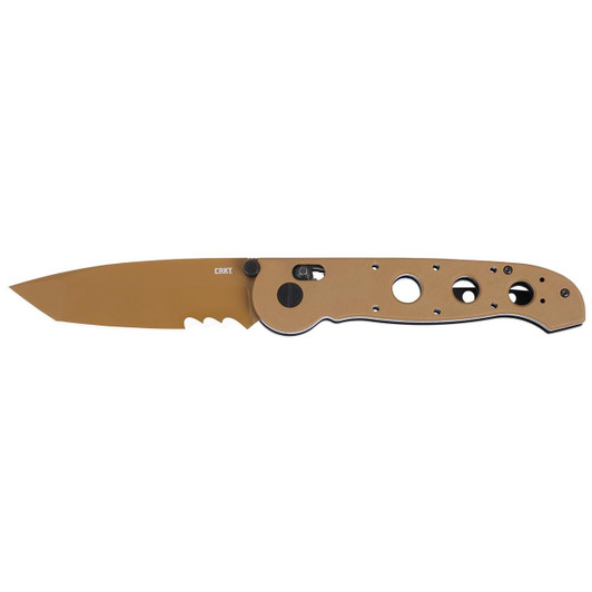 Columbia River Knife & Tool Crkt M16-14xd 3.97" Cmbo Desert Tan 