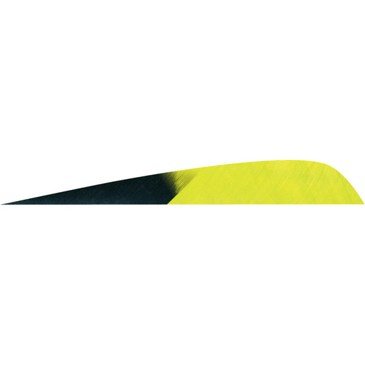 Gateway Parabolic Feathers Kuro Lemon Lime 4 In Lw 50 Pk