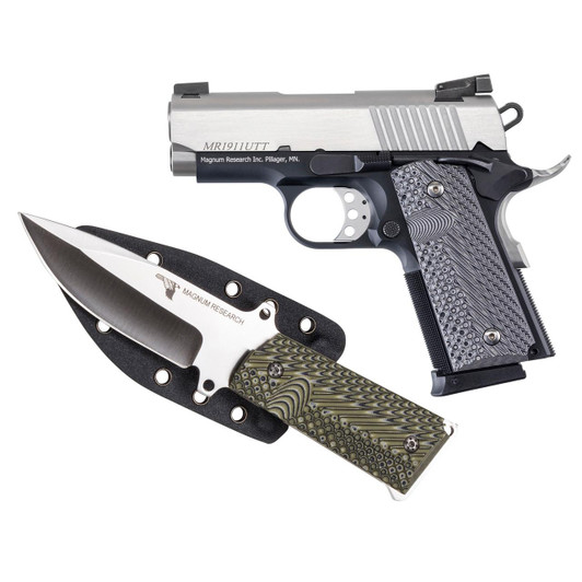 Magnum Research De 1911 45acp 3" 6-Round Stainless 1911 Pistol 