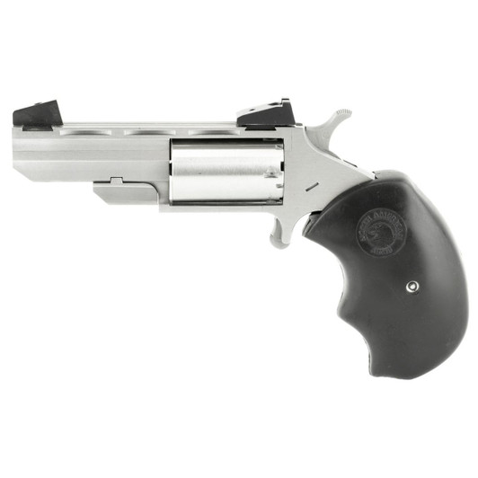  North American Arms Black Widow .22 WMR 2" 5-Round Stainless Revolver 