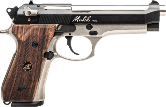  Derya Melik 9mm 4.9" 17-Round Walnut Stock Pistol 