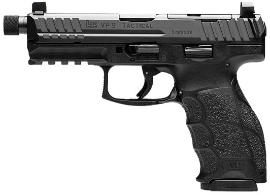  Heckler & Koch 9 Tactical 9mm 4.7" 17-Round Threaded Barrel 
