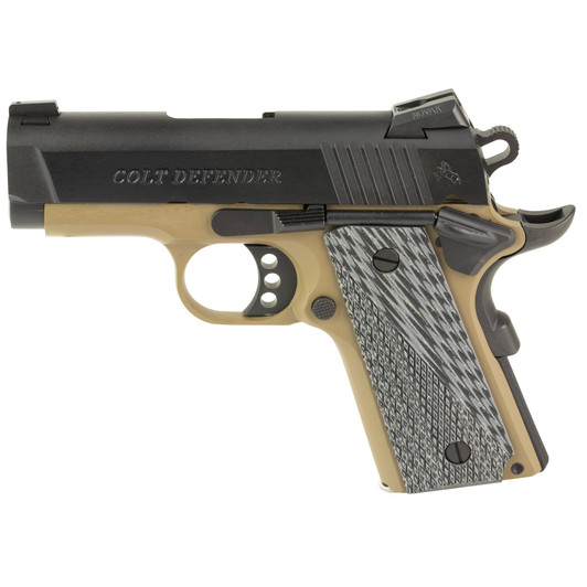 Colt Defender .45 ACP 3" 7-Round Cerakote 1911 Pistol